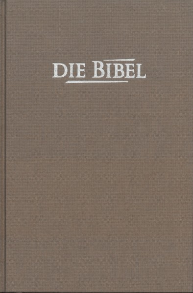 Elberfelder Standardbibel - Leinen sandbraun